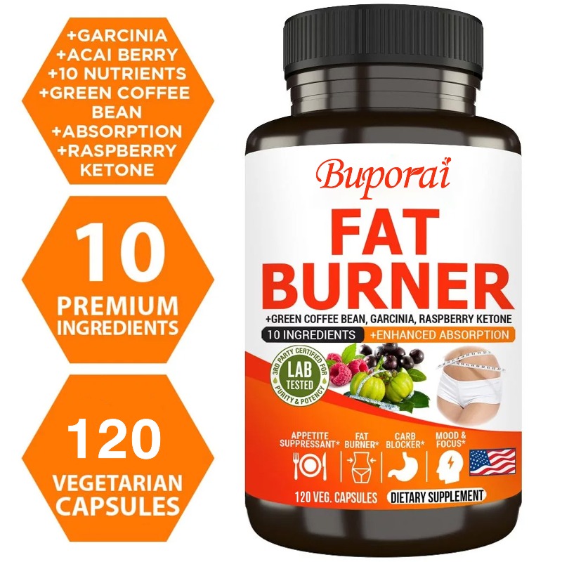 Green Tea Extract Fat - Fat Burner Capsules - Antioxidant, Metabolism,