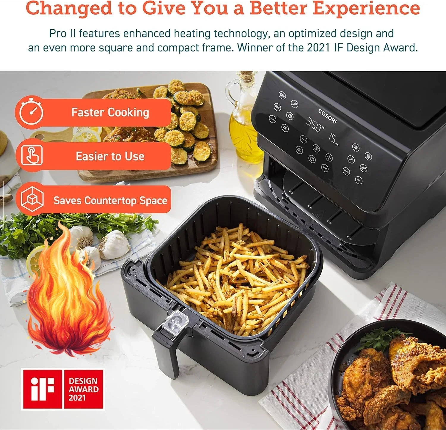 Nutrition & Fitness Coaching Fulham - 12-in-1 Air Fryer 5.8QT, Toast, Bake,