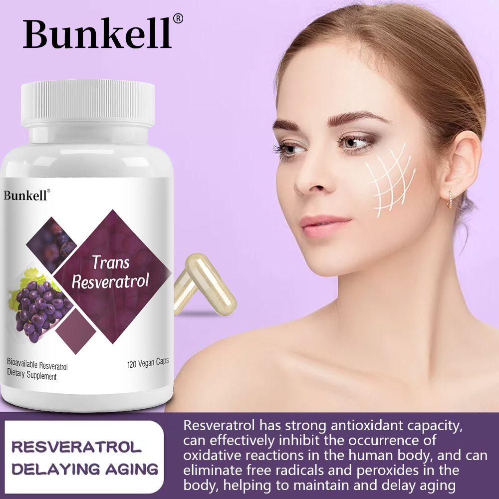 Trans-Resveratrol 120mg Capsul - đánh giá và giá Resveratrol Capsule Anti Aging