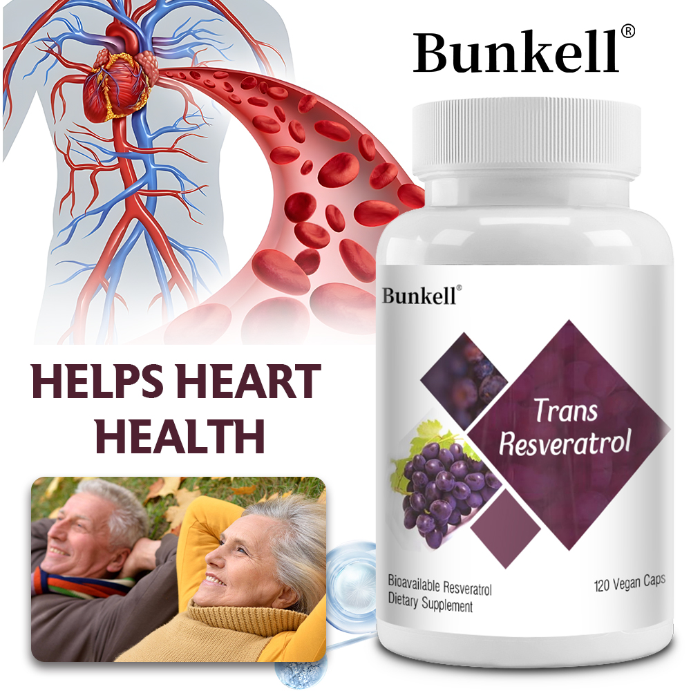 Trans-Resveratrol 120mg Capsul - đánh giá và giá Resveratrol Capsule Anti Aging