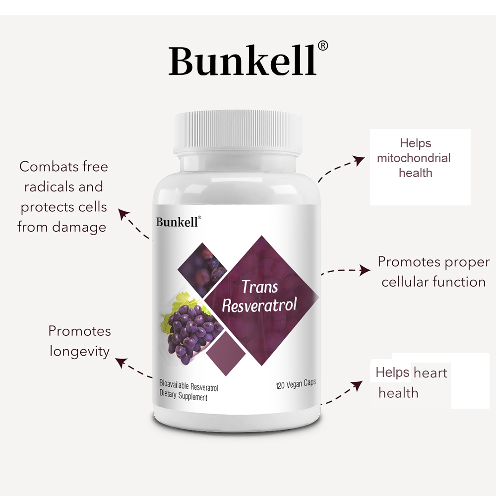 Trans-Resveratrol 120mg Capsul - đánh giá và giá Resveratrol Capsule Anti Aging
