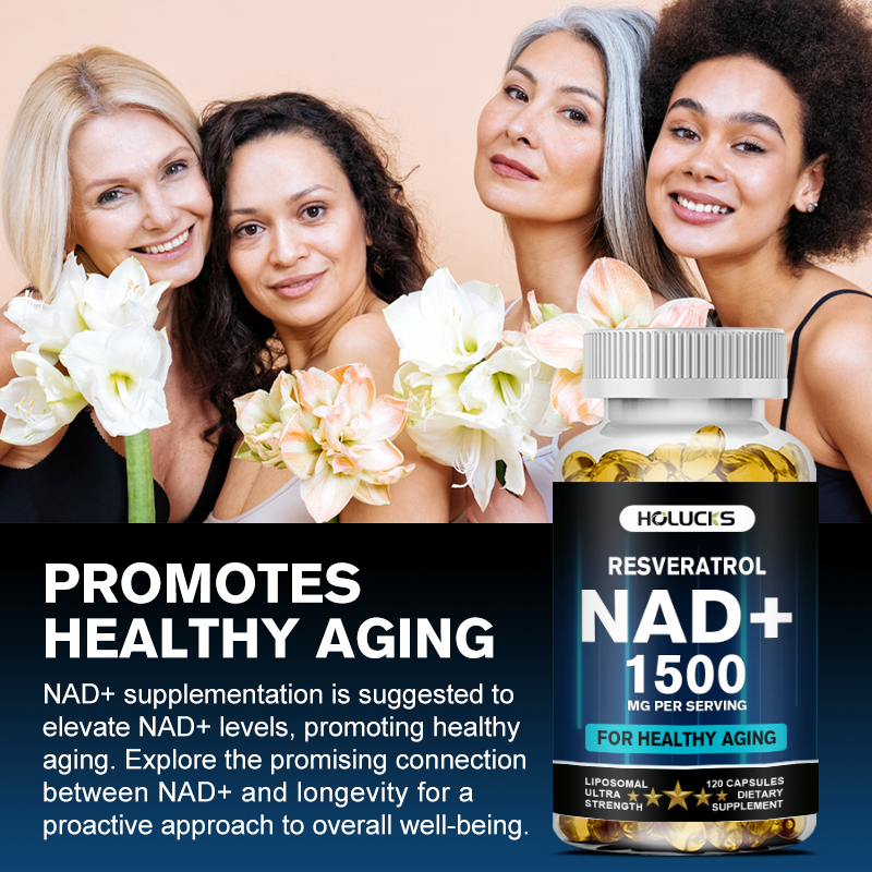 1500mg Anti-Aging NAD+ Capsule - đánh giá và giá Resveratrol Capsule Anti Aging
