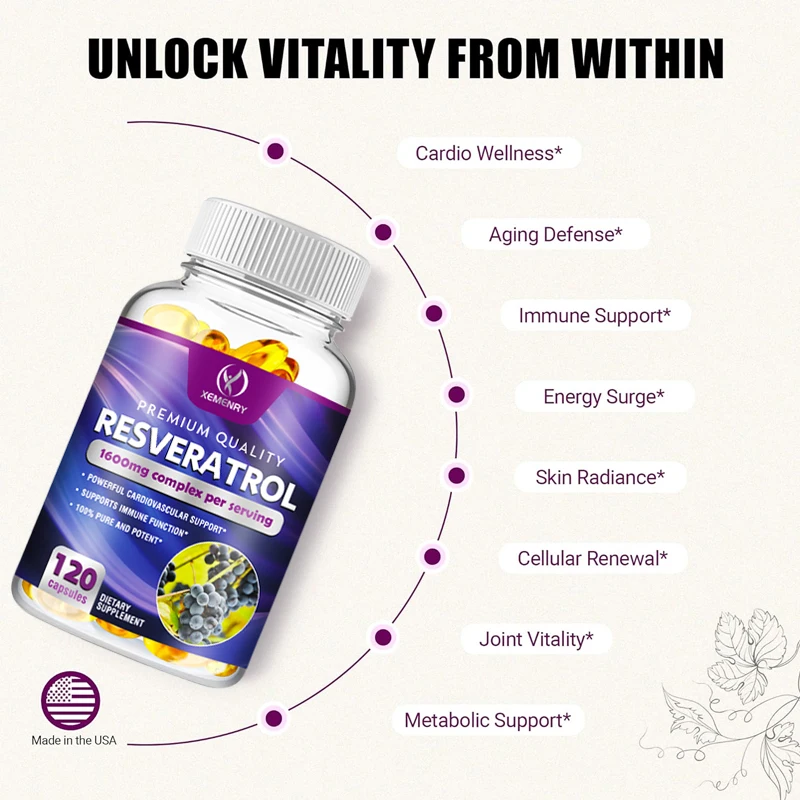 Resveratrol Capsules - Support - đánh giá và giá Resveratrol Capsule Anti Aging