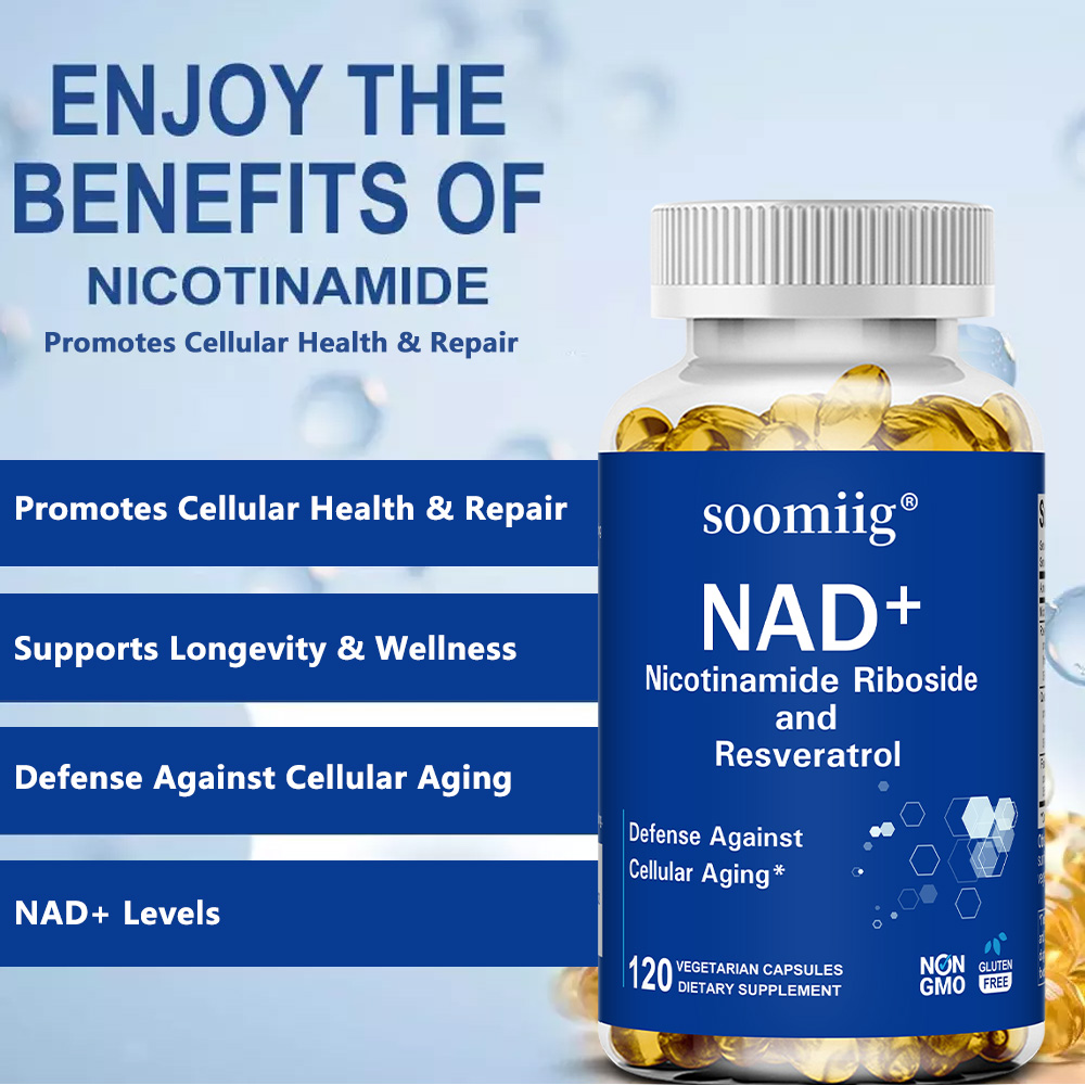 NAD Supplement - with Nicotina - đánh giá và giá Resveratrol Capsule Anti Aging