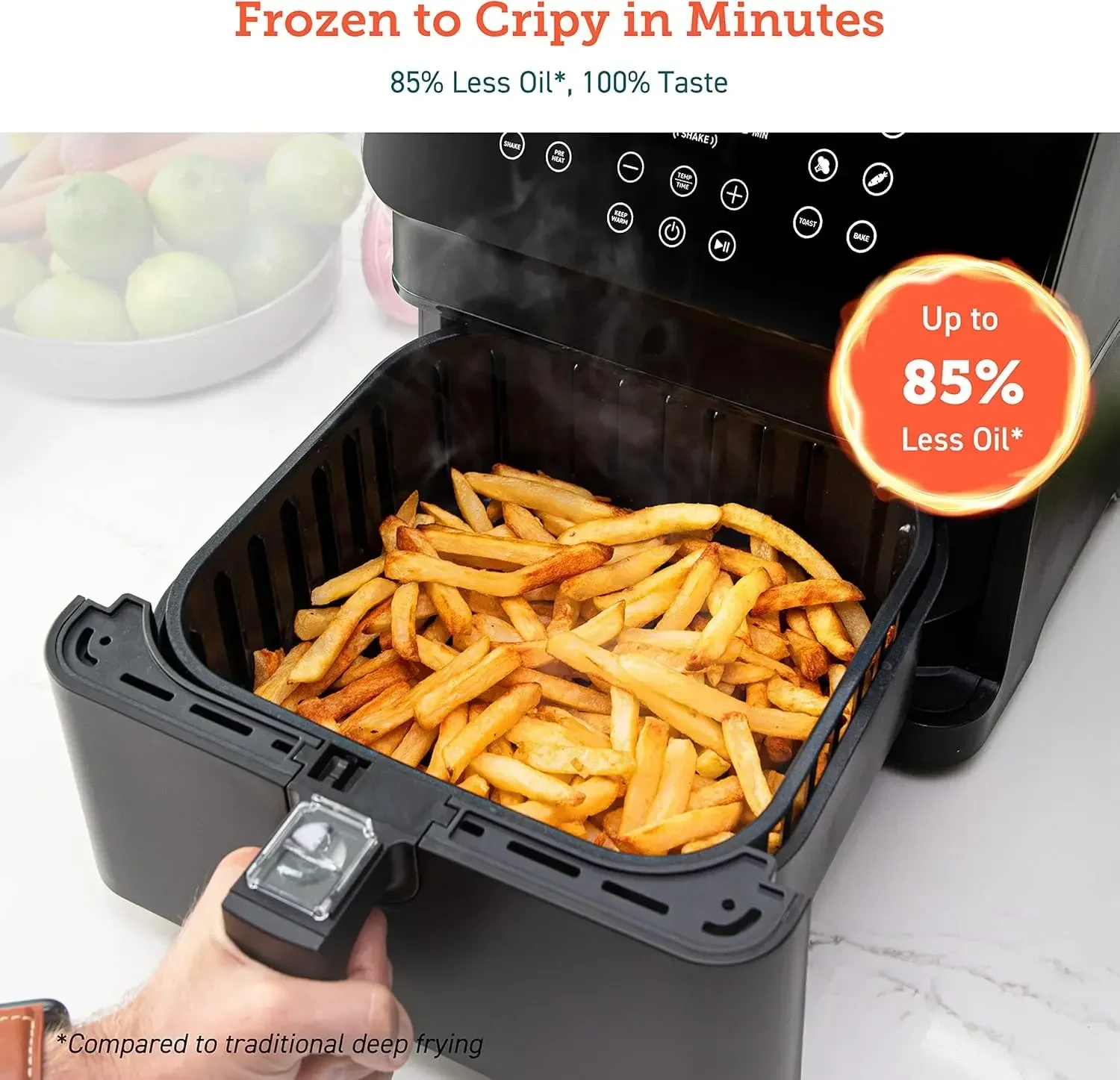 12-in-1 Air Fryer 5.8QT, Toast - đánh giá và giá Nutrition & Fitness Coaching Fulham