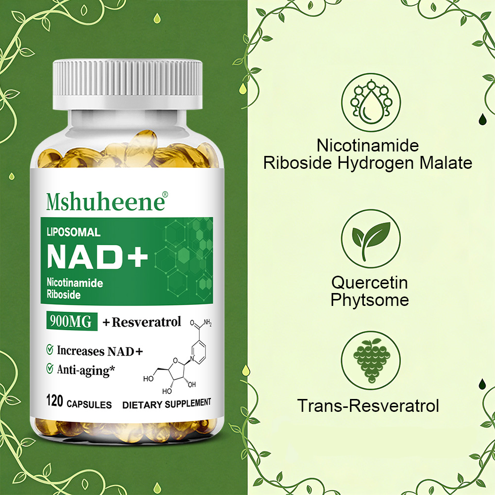 NAD+ Booster Capsules with Que - đánh giá và giá Resveratrol Capsule Anti Aging