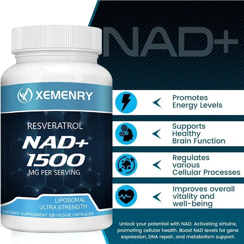 NAD+ Supplements - Natural Ene - đánh giá và giá Resveratrol Capsule Anti Aging