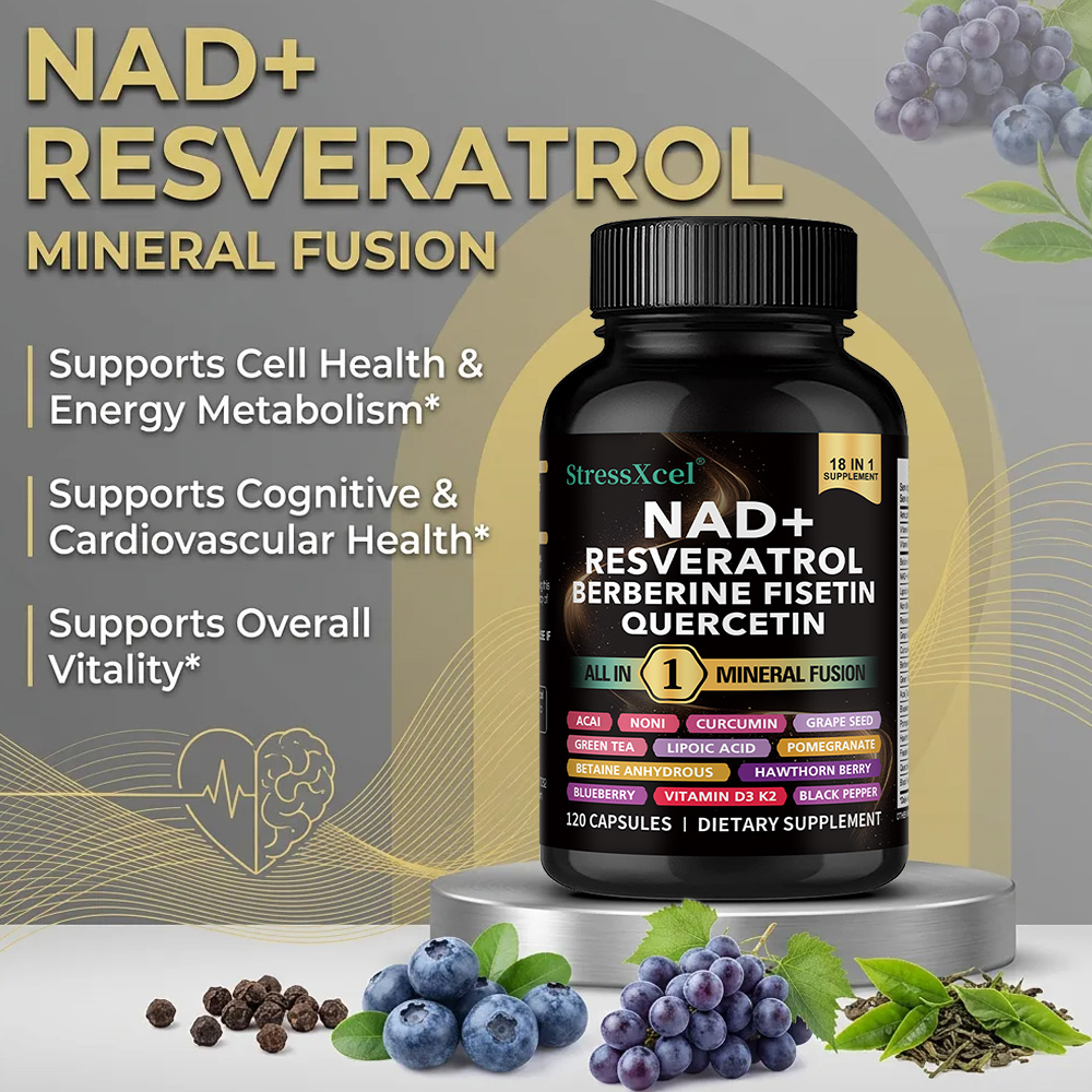 NAD+ Supplement with Resveratr - đánh giá và giá Resveratrol Capsule Anti Aging