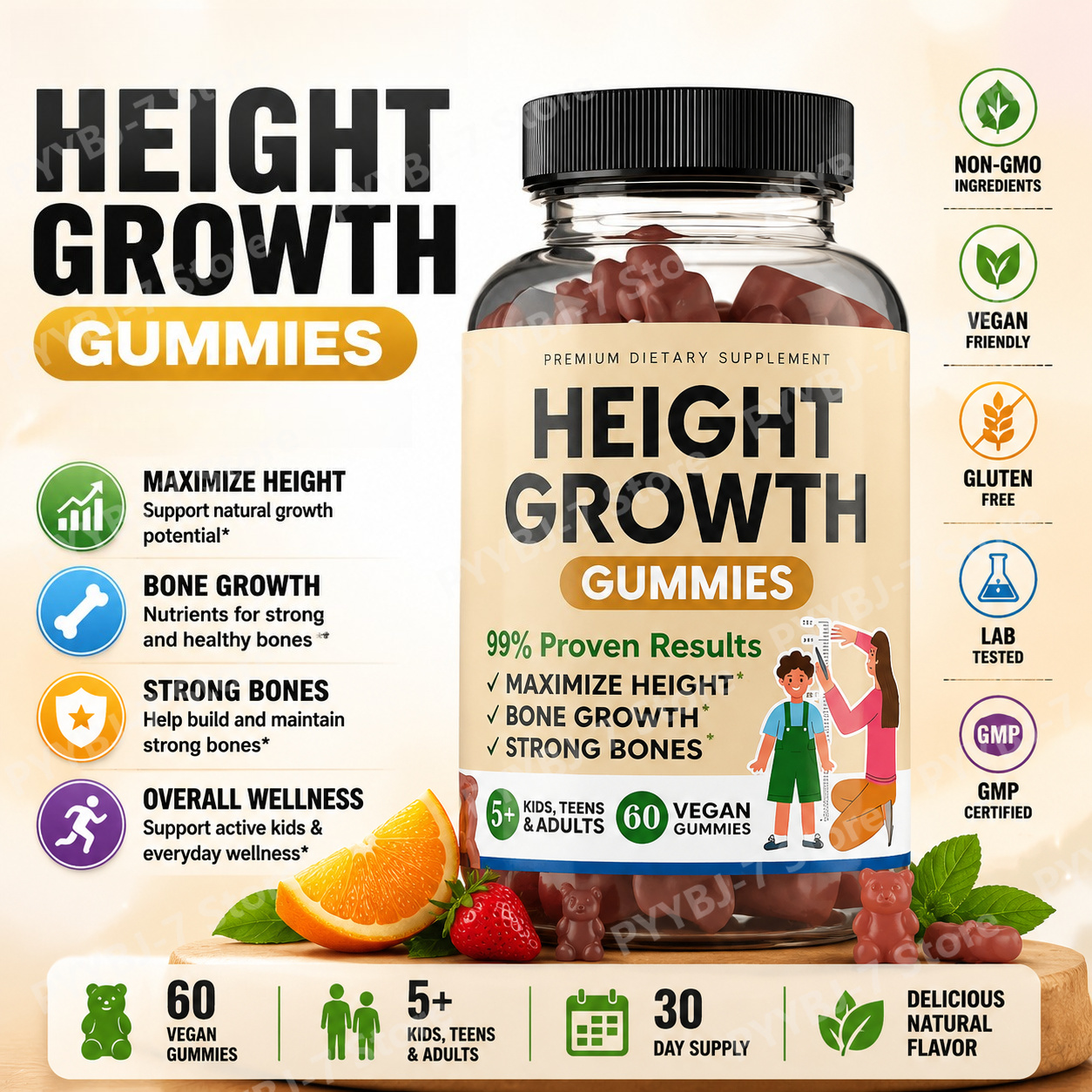Vegan Gummies with Calcium Mag - đánh giá và giá Nutrition Zinc