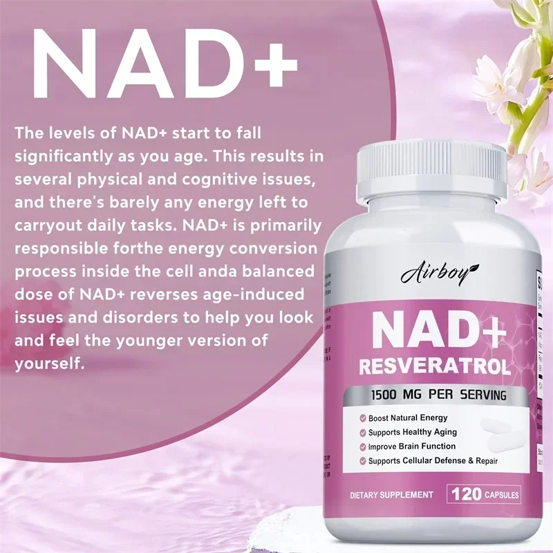 NAD+  Resveratrol - Anti-aging - đánh giá và giá Resveratrol Capsule Anti Aging
