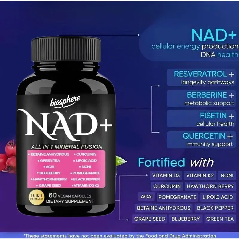 NAD supplement  nicotinamide n - đánh giá và giá Resveratrol Capsule Anti Aging