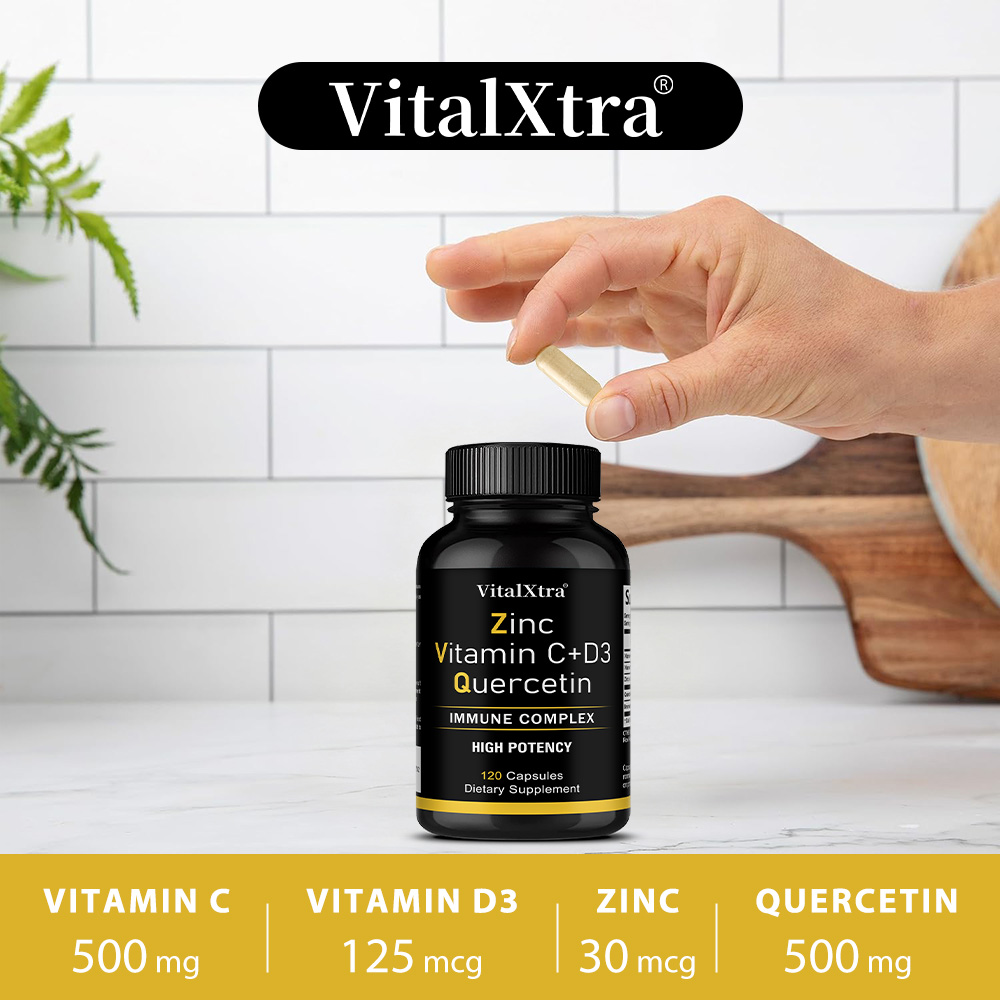 Zinc Quercetin 500mg with Vita - đánh giá và giá Nutrition Zinc