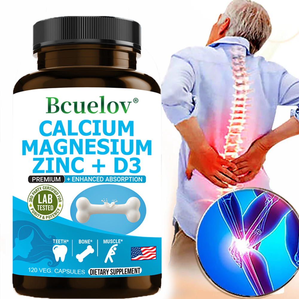 Bcuelov Calcium Magnesium Zinc - đánh giá và giá Nutrition Zinc