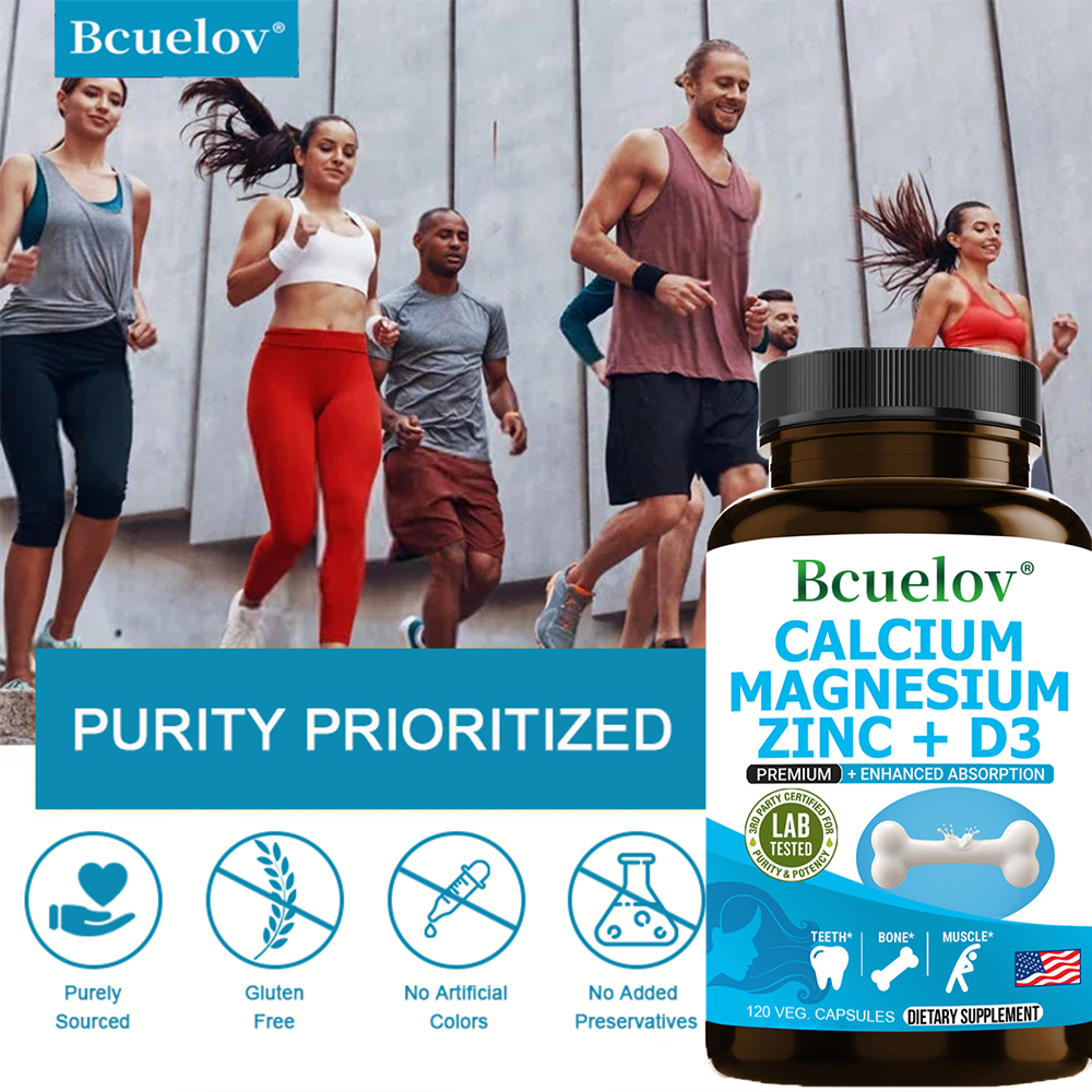 Bcuelov Calcium Magnesium Zinc - đánh giá và giá Nutrition Zinc