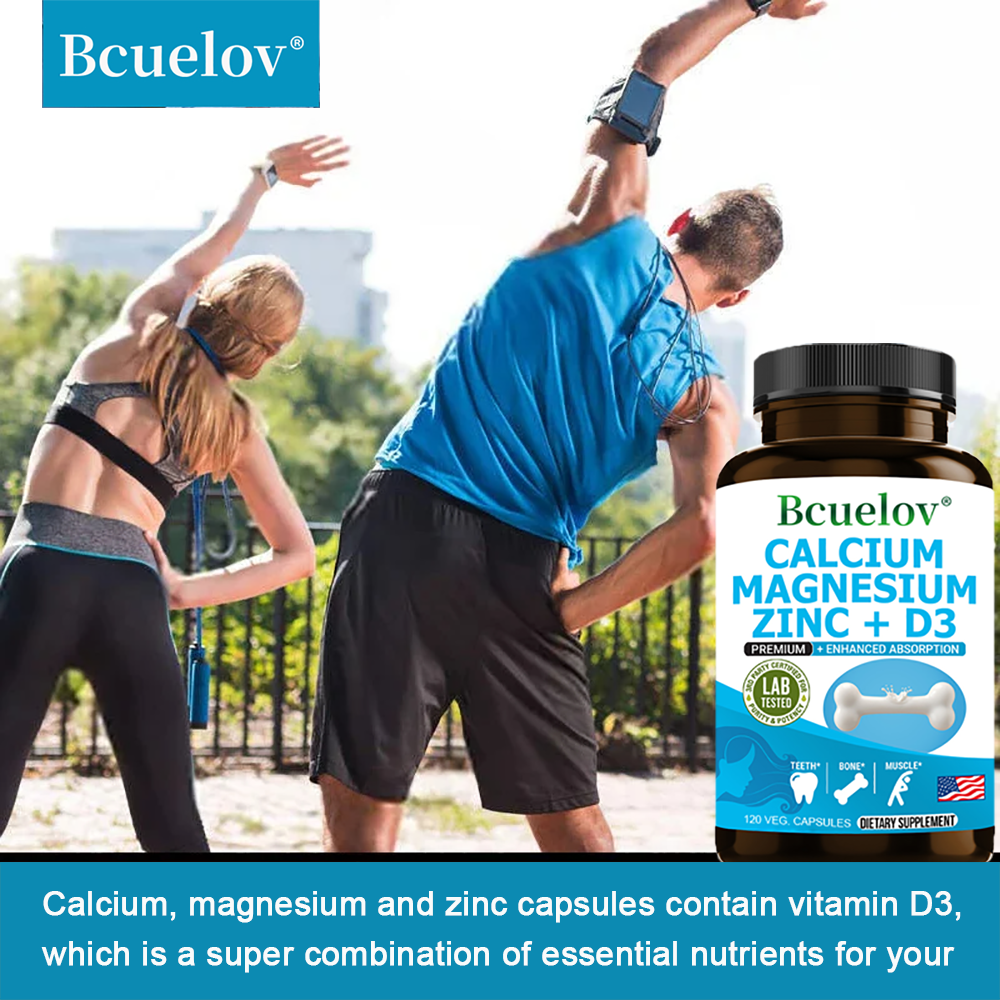 Bcuelov Calcium Magnesium Zinc - đánh giá và giá Nutrition Zinc