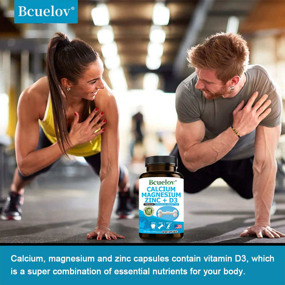 Bcuelov Calcium Magnesium Zinc - đánh giá và giá Nutrition Zinc