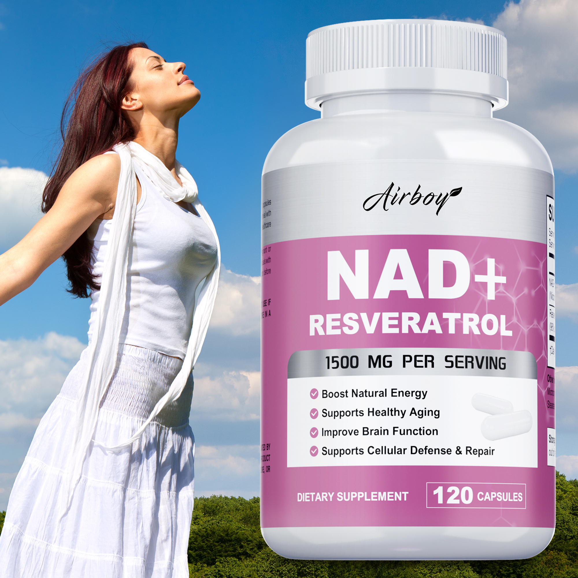 AD + Resveratrol Supplement -  - đánh giá và giá Resveratrol Capsule Anti Aging