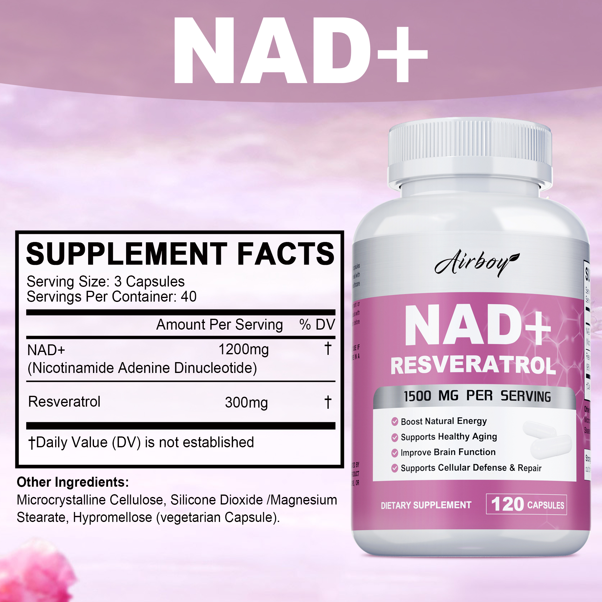 AD + Resveratrol Supplement -  - đánh giá và giá Resveratrol Capsule Anti Aging