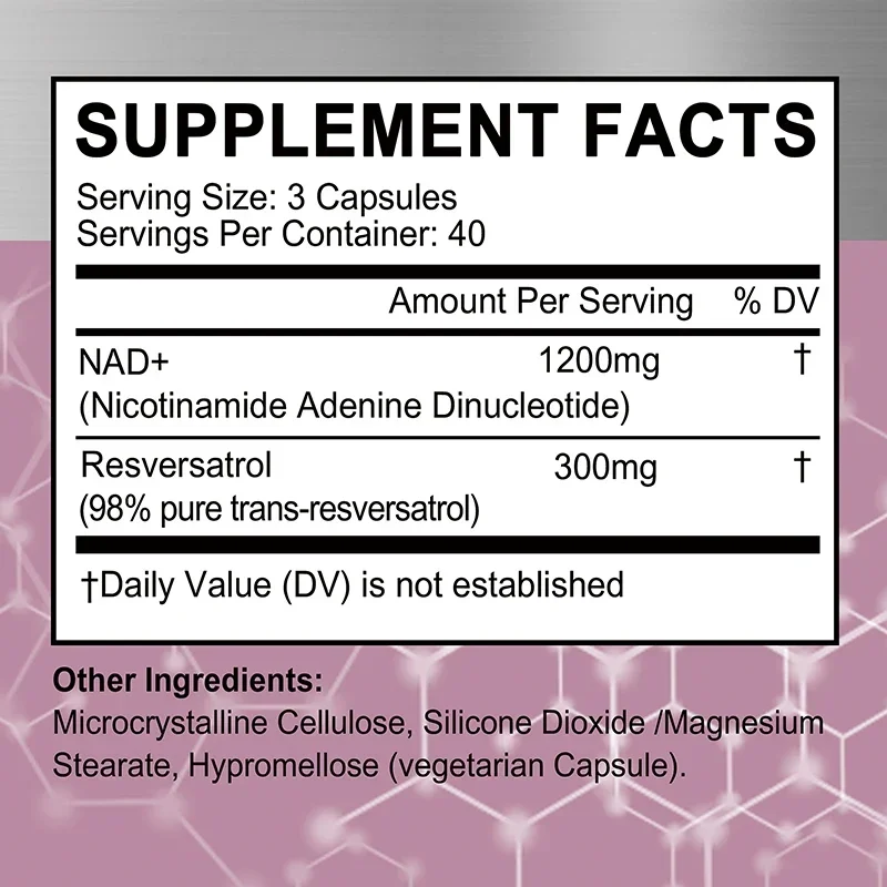 NAD+ Resveratrol Supplements - - đánh giá và giá Resveratrol Capsule Anti Aging
